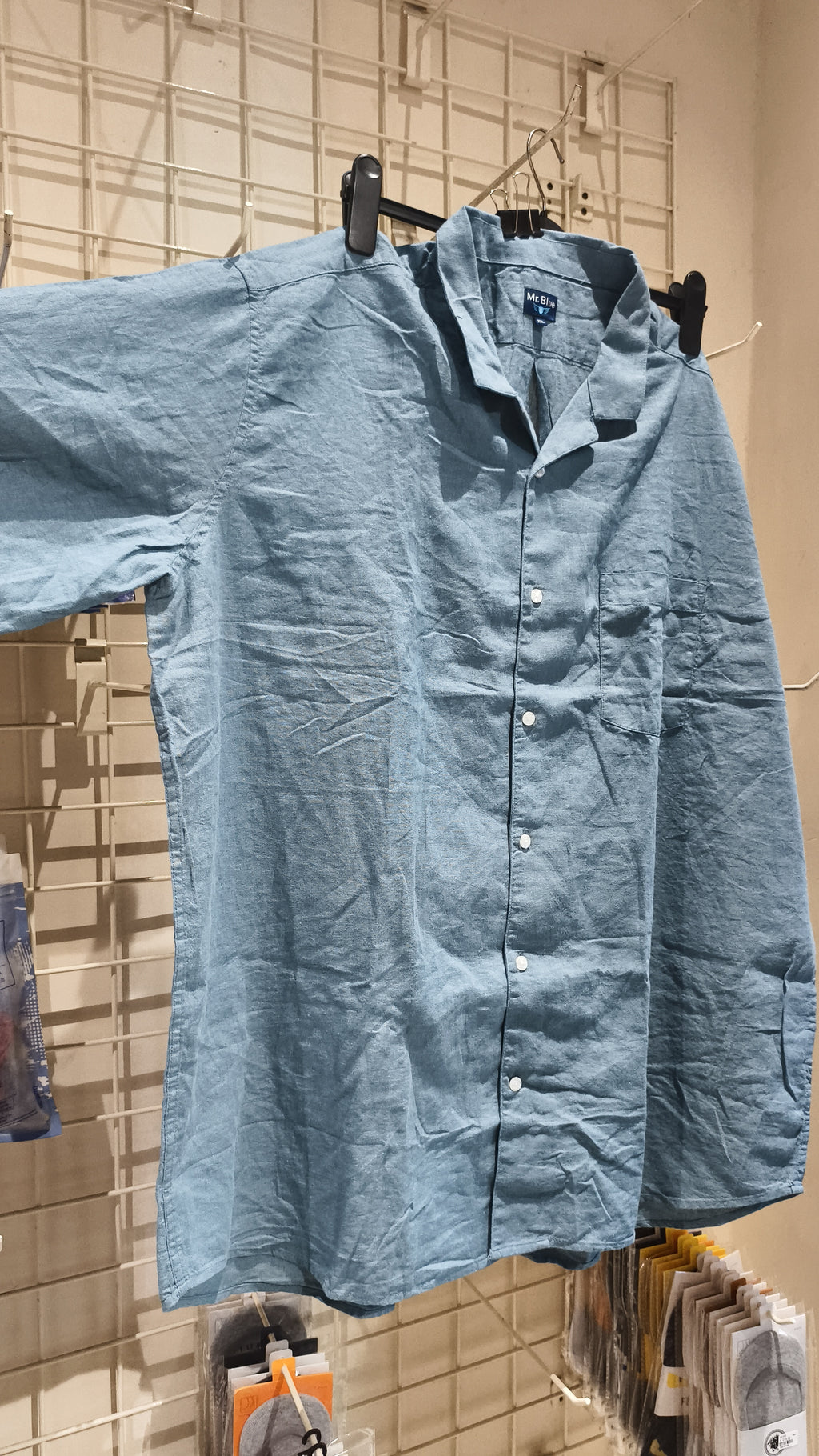 MR BLUE SHIRT