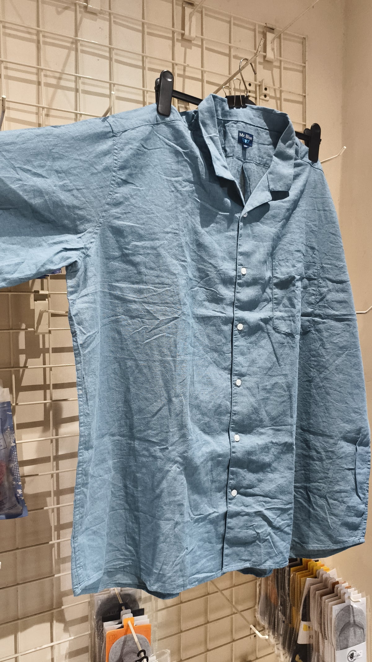 MR BLUE SHIRT